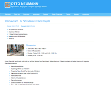 Tablet Screenshot of otto-neumann.de